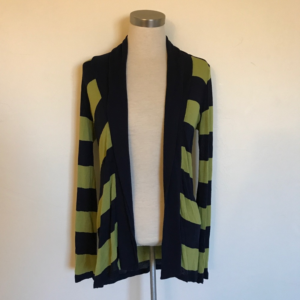 Splendid Rugby Stripe Cardigan